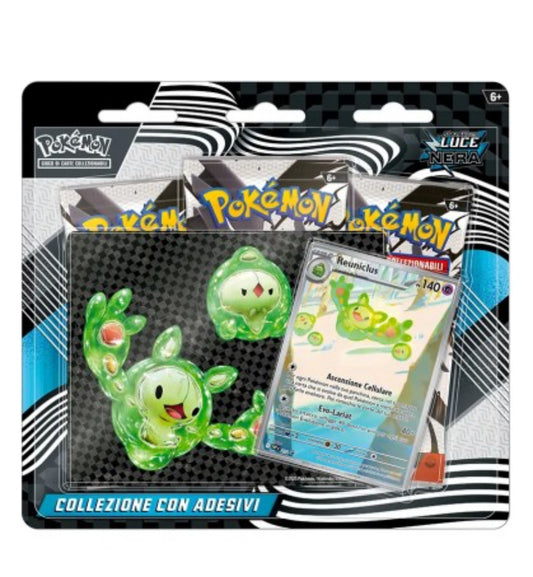 Pack Opening Blister Luce Nera - Collezione con Adesivi